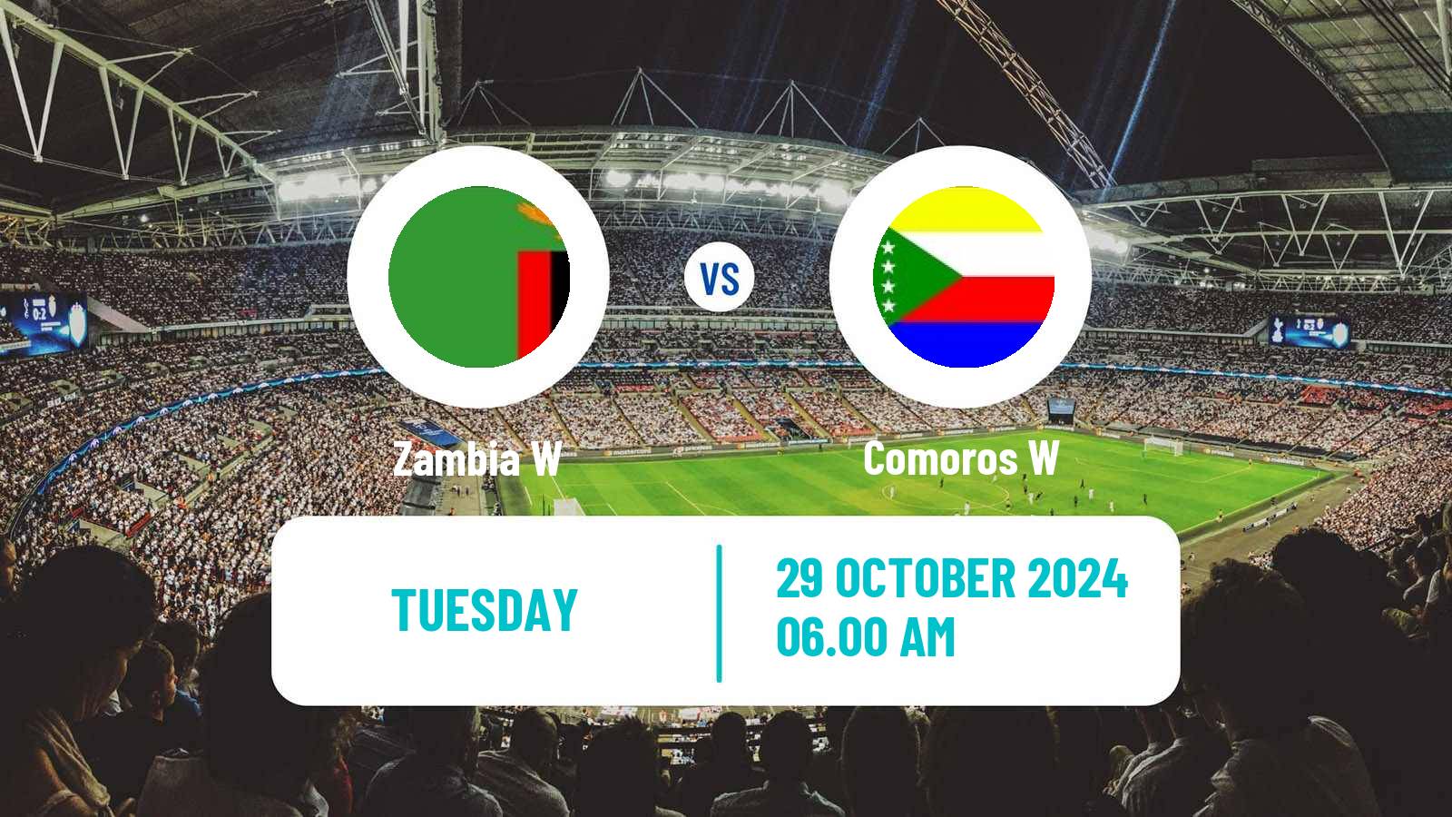 Soccer COSAFA Cup Women Zambia W - Comoros W