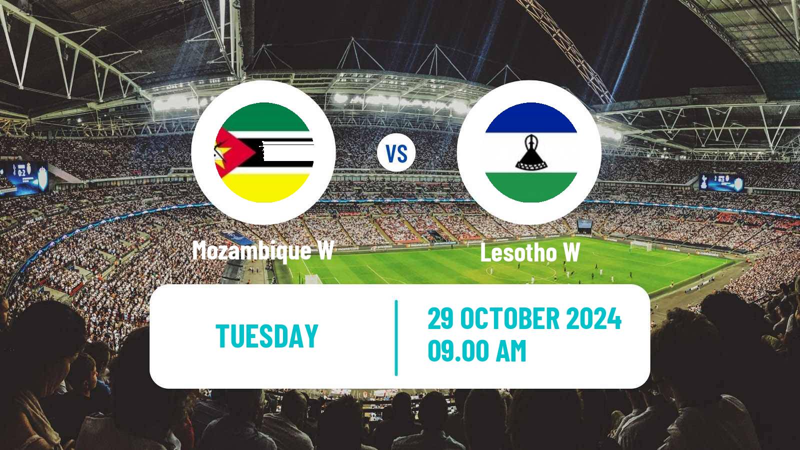 Soccer COSAFA Cup Women Mozambique W - Lesotho W