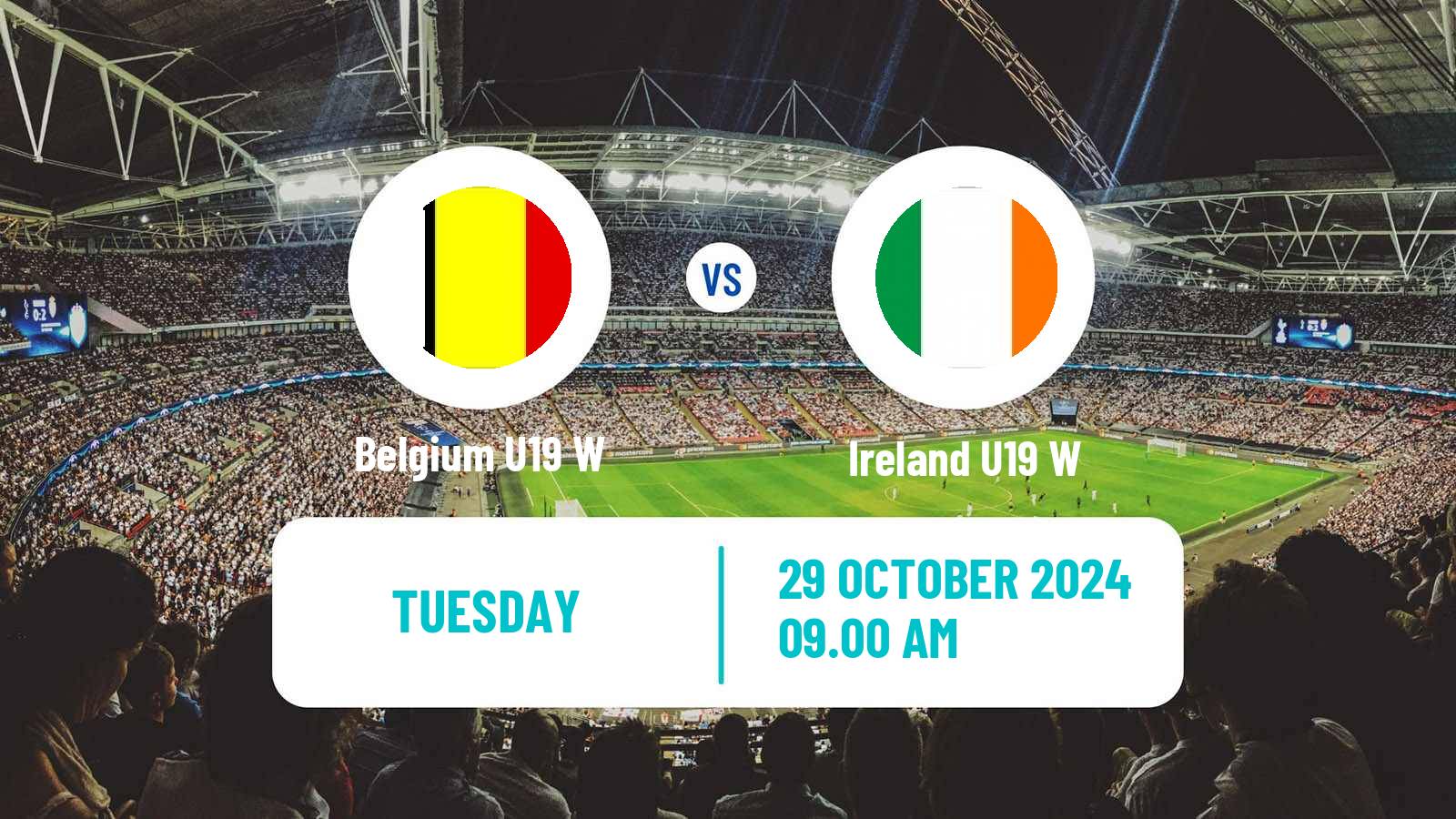 Soccer Friendly International Women Belgium U19 W - Ireland U19 W