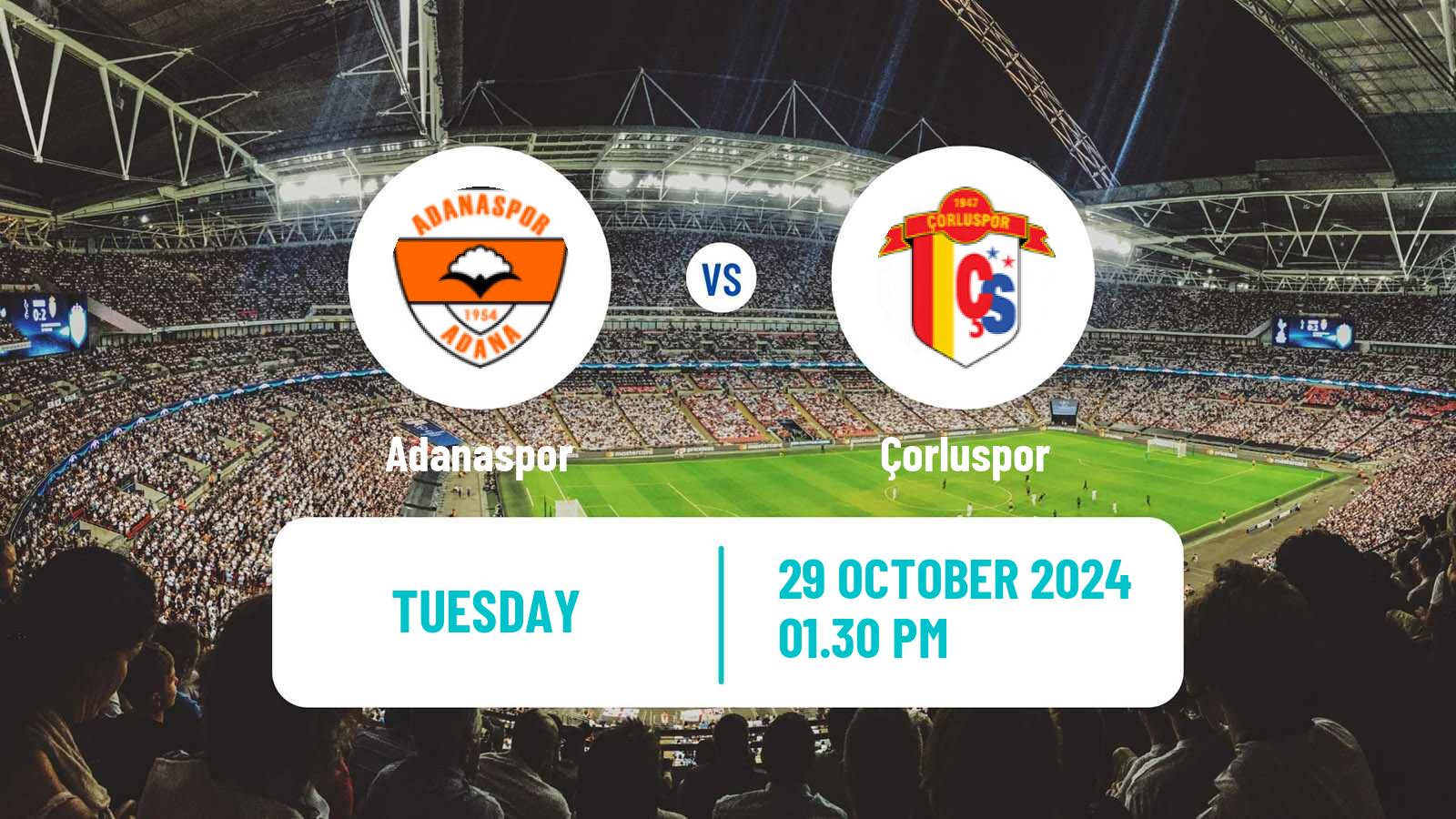 Soccer Turkish Cup Adanaspor - Çorluspor