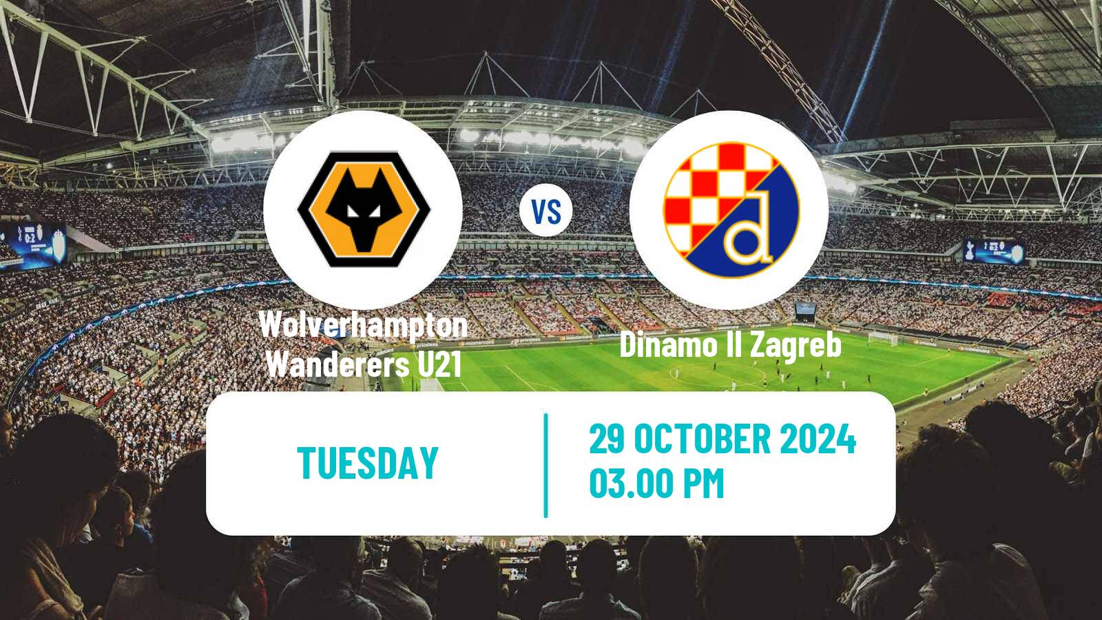 Soccer English Premier League International Cup Wolverhampton Wanderers U21 - Dinamo II Zagreb