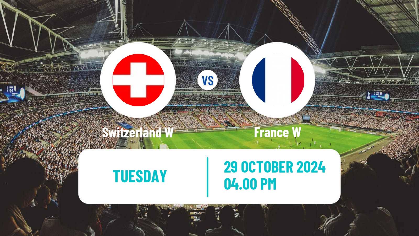 Soccer Friendly International Women Switzerland W - France W