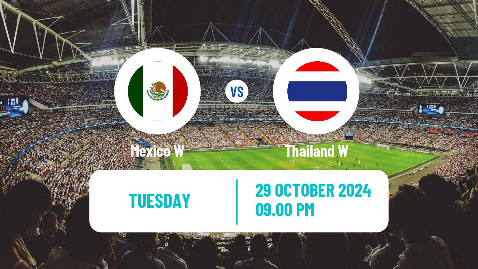 Soccer Friendly International Women Mexico W - Thailand W