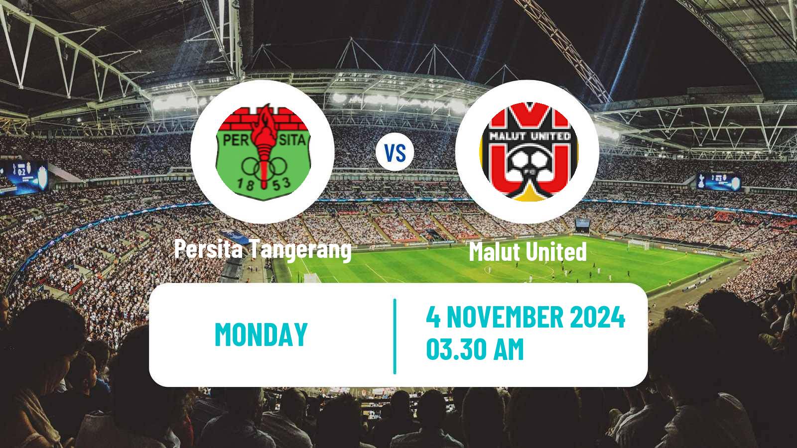 Soccer Indonesian Liga 1 Persita Tangerang - Malut United