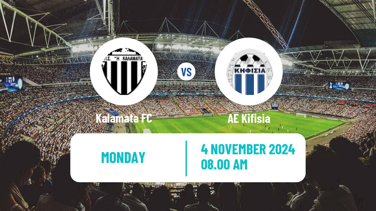 Soccer Greek Super League 2 Kalamata - AE Kifisia