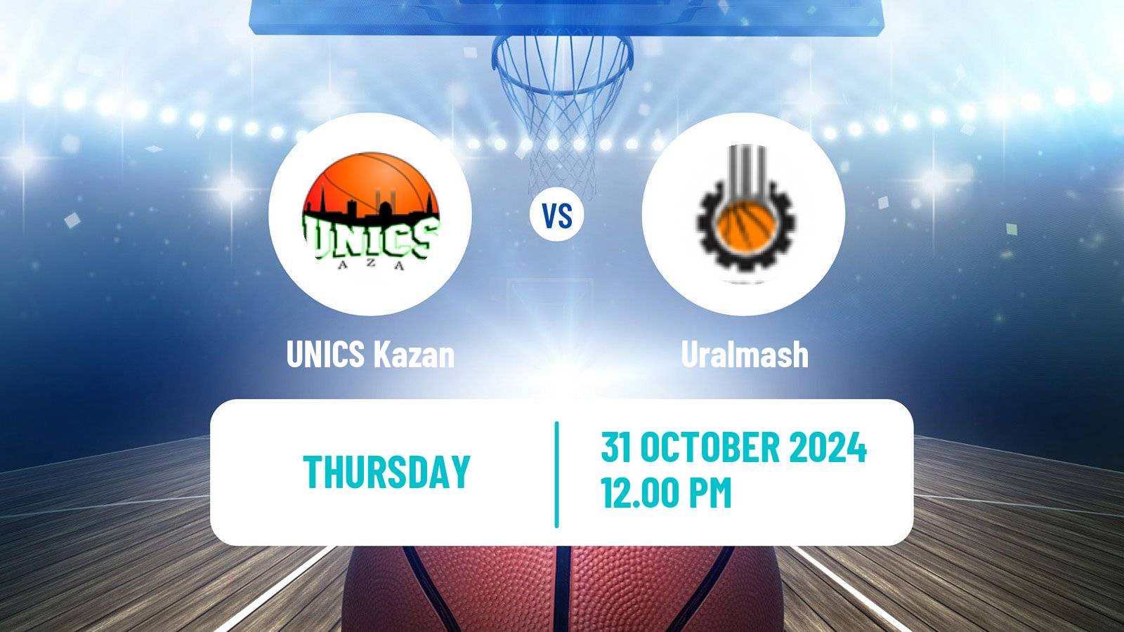 Basketball VTB United League UNICS - Uralmash