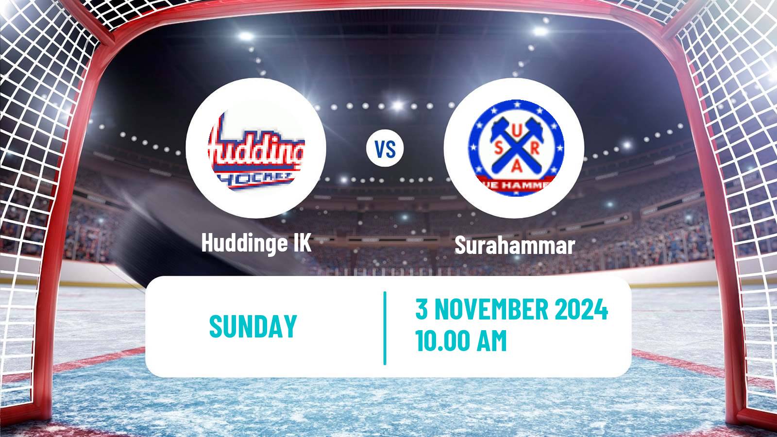 Hockey Swedish HockeyEttan Ostra Huddinge - Surahammar