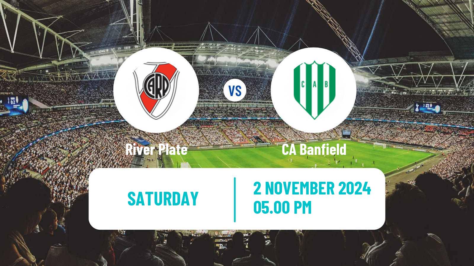 Soccer Argentinian Liga Profesional River Plate - Banfield