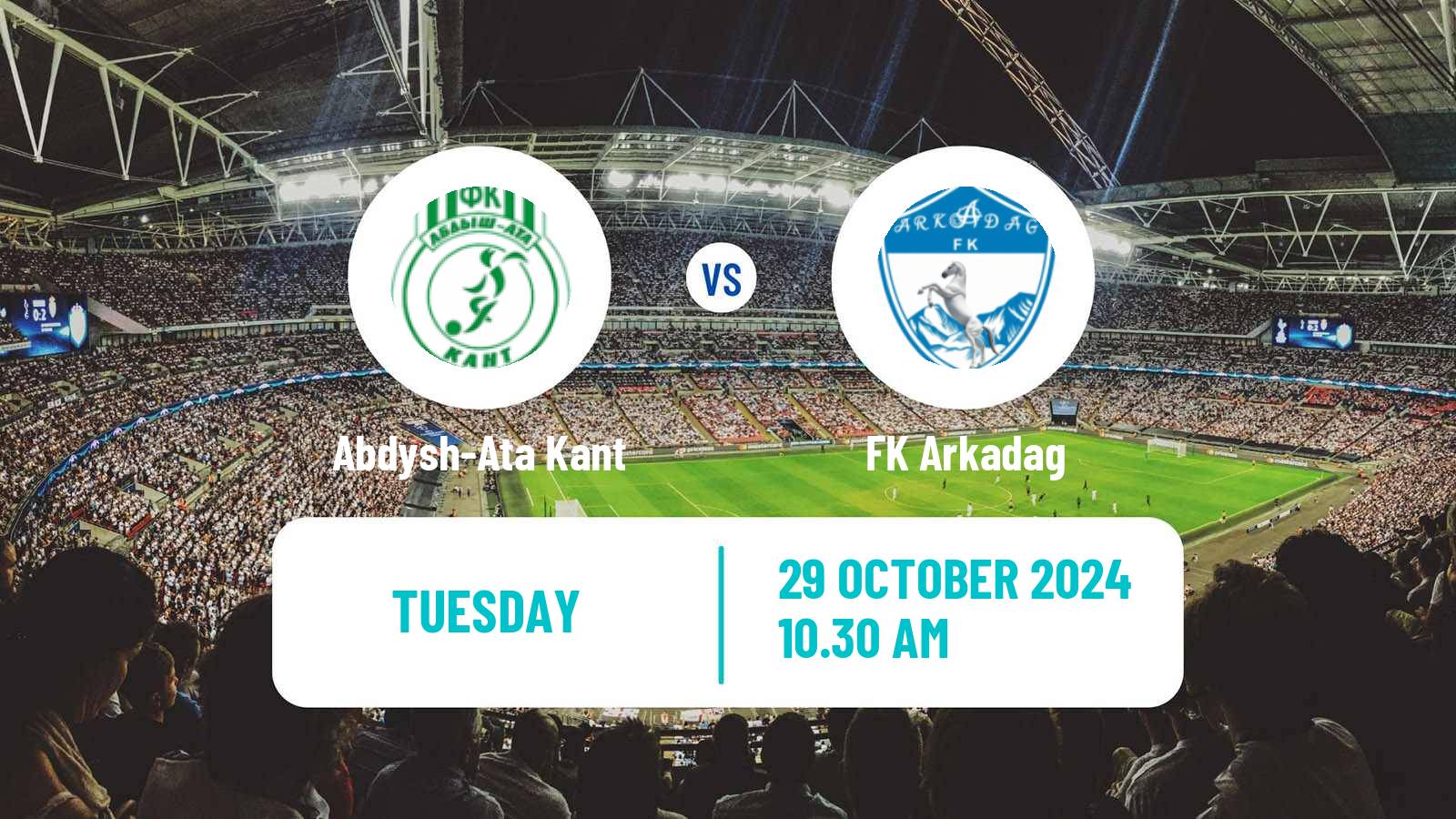 Soccer AFC Challenge League Abdysh-Ata Kant - Arkadag