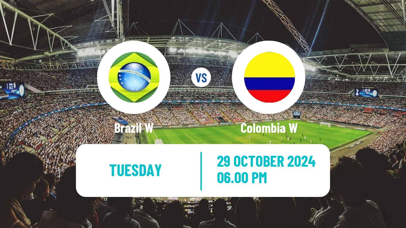 Soccer Friendly International Women Brazil W - Colombia W