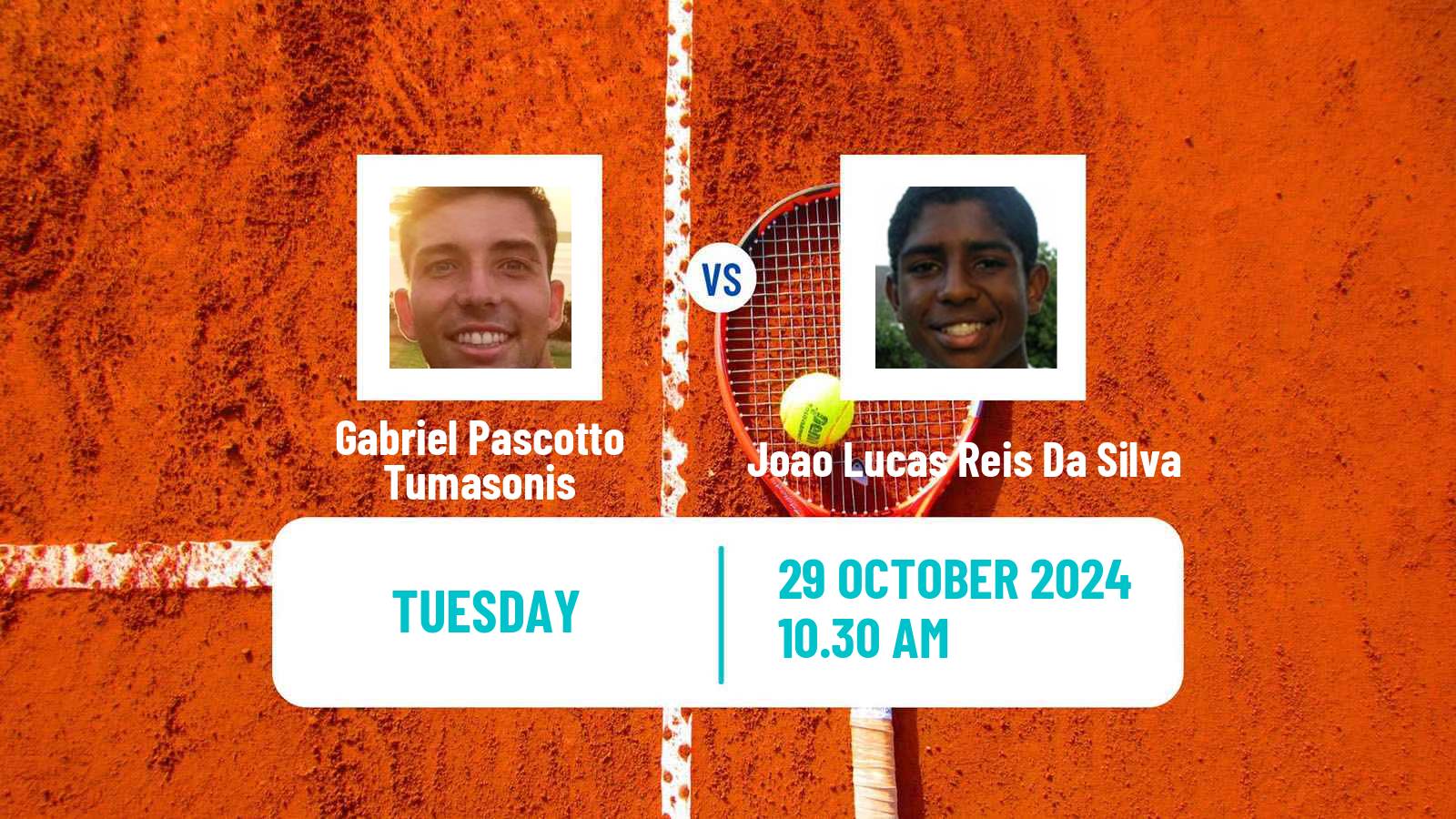 Tennis ITF M25 Lajeado Men Gabriel Pascotto Tumasonis - Joao Lucas Reis Da Silva