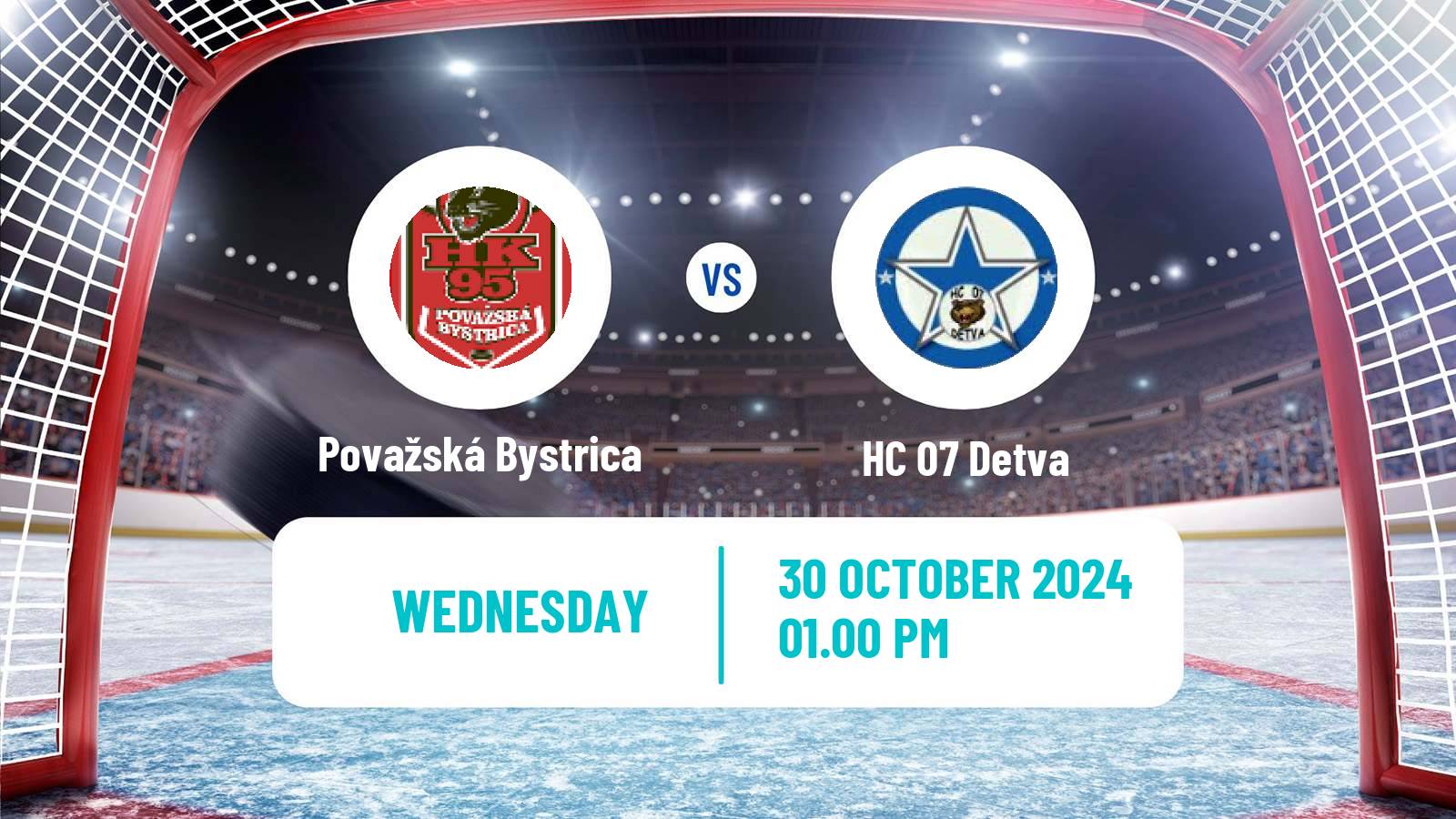 Hockey Slovak 1 Liga Hockey Považská Bystrica - Detva