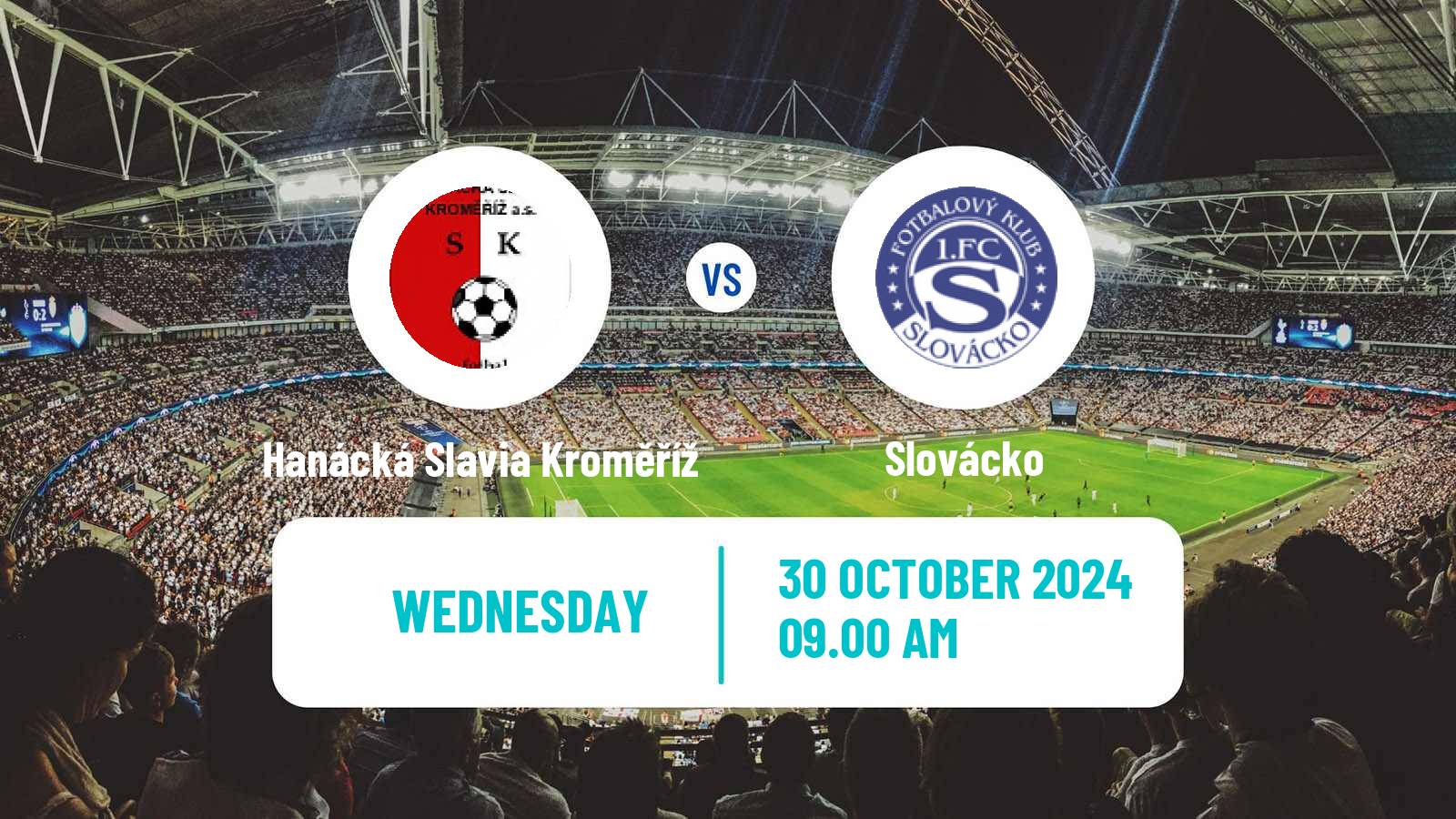 Soccer Czech Cup Hanácká Slavia Kroměříž - Slovácko