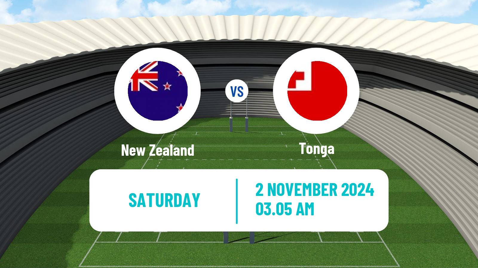 Rugby league  Pacific Championships Rugby League New Zealand - Tonga