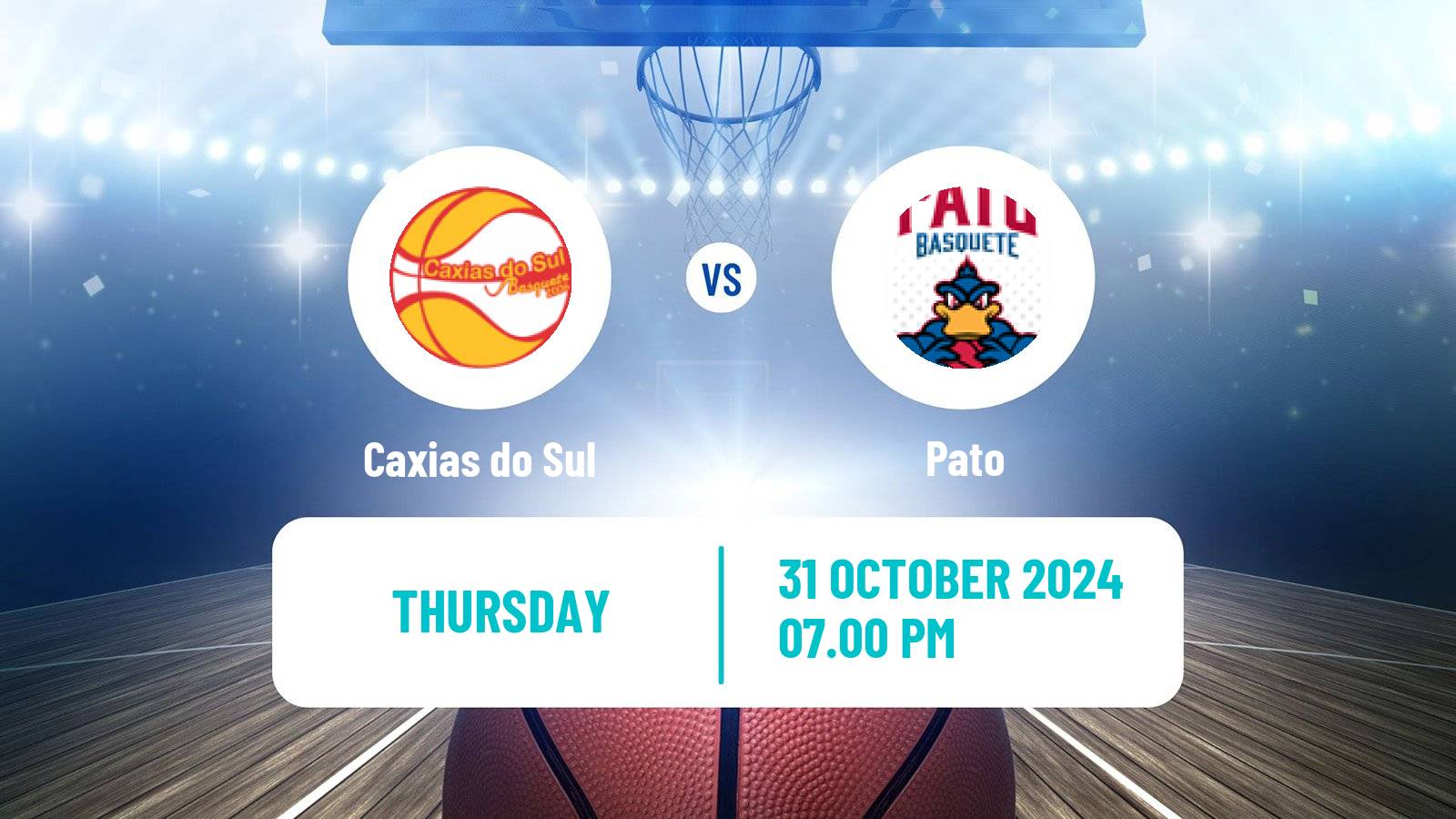 Basketball Brazilian NBB Caxias do Sul - Pato