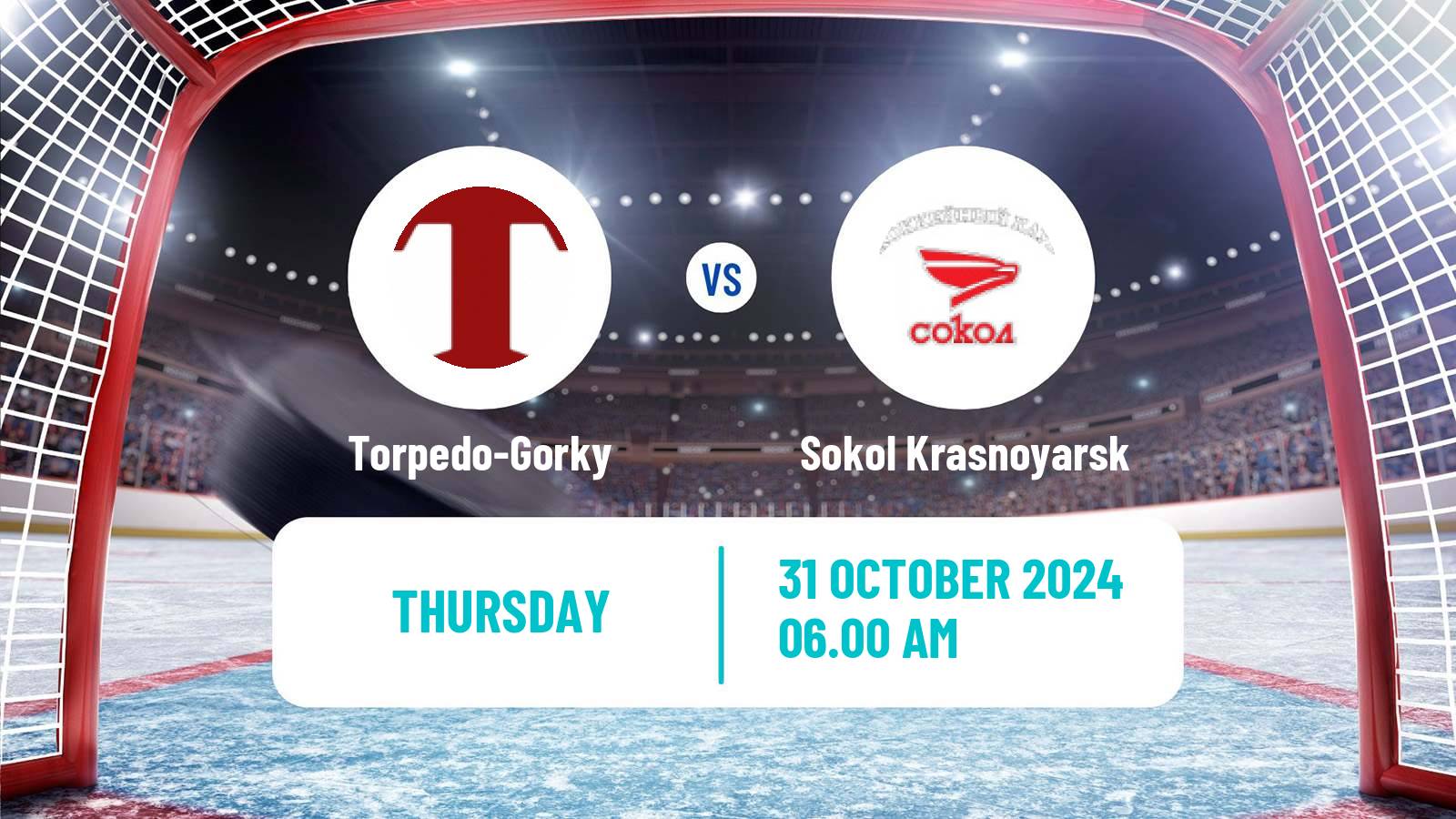 Hockey VHL Torpedo-Gorky - Sokol Krasnoyarsk