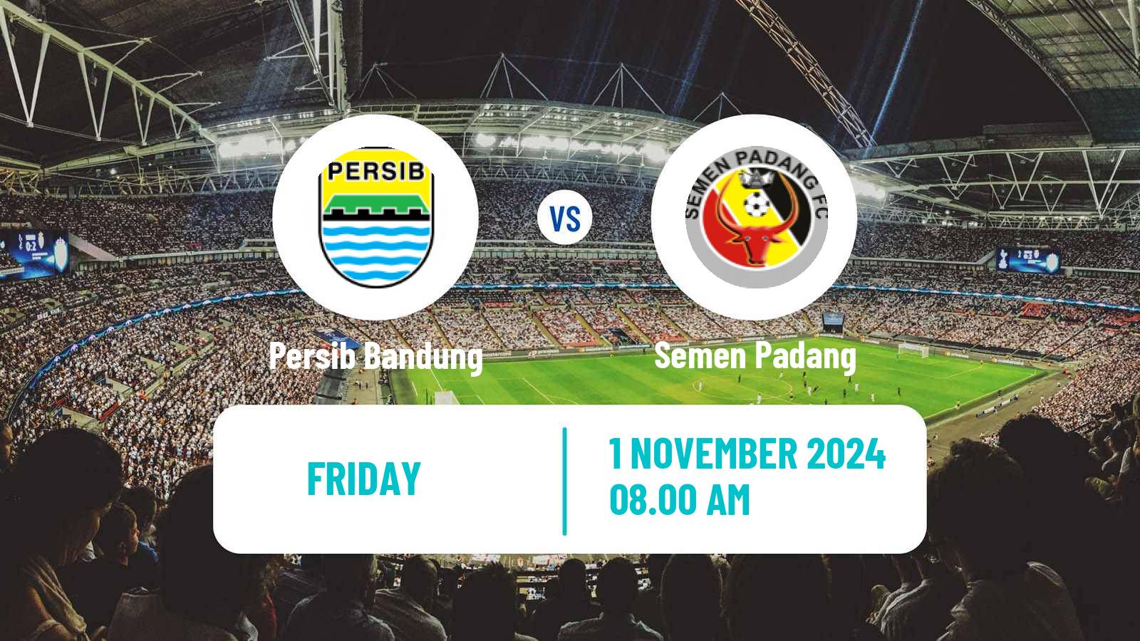 Soccer Indonesian Liga 1 Persib Bandung - Semen Padang