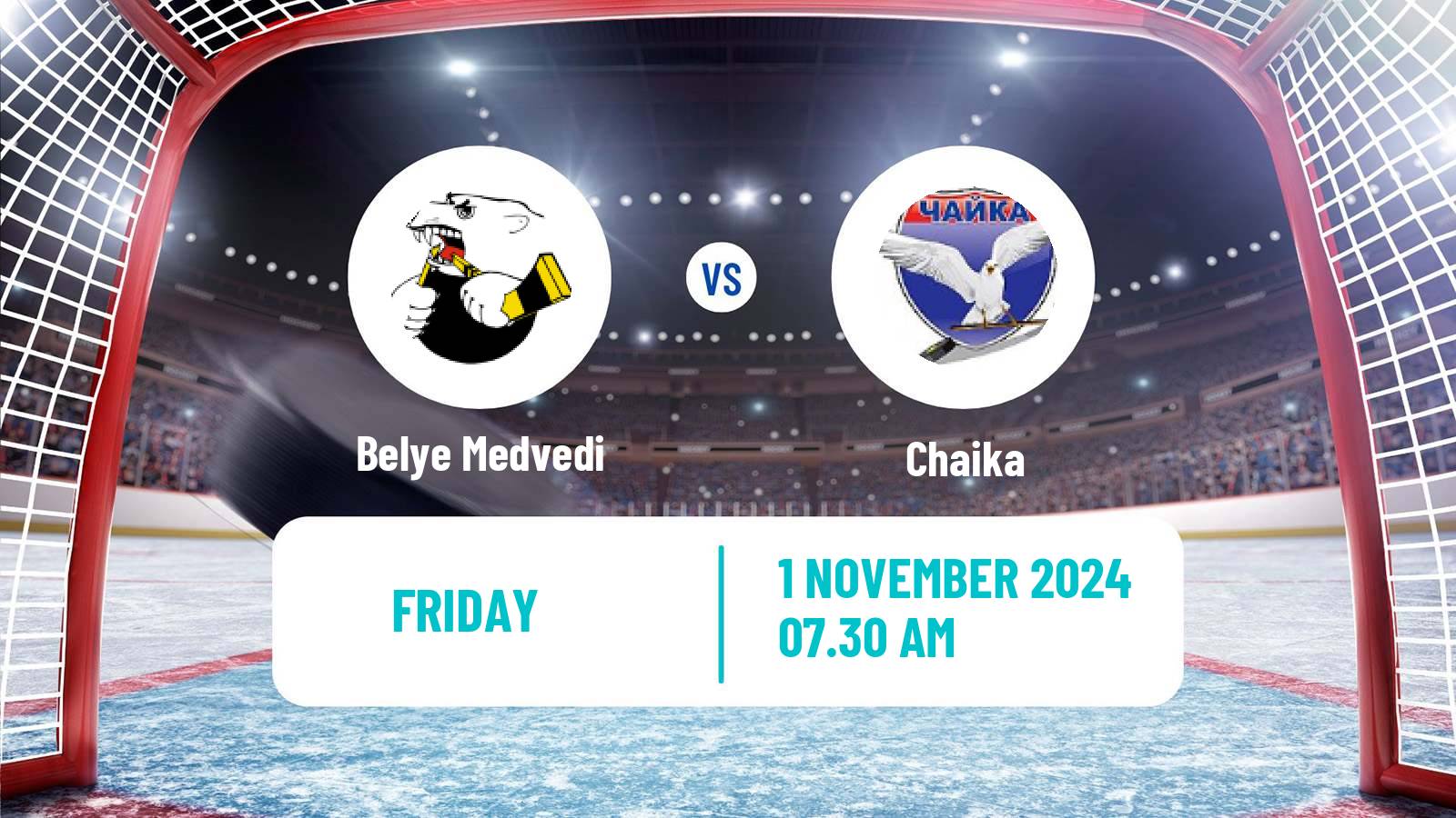 Hockey MHL Belye Medvedi - Chaika