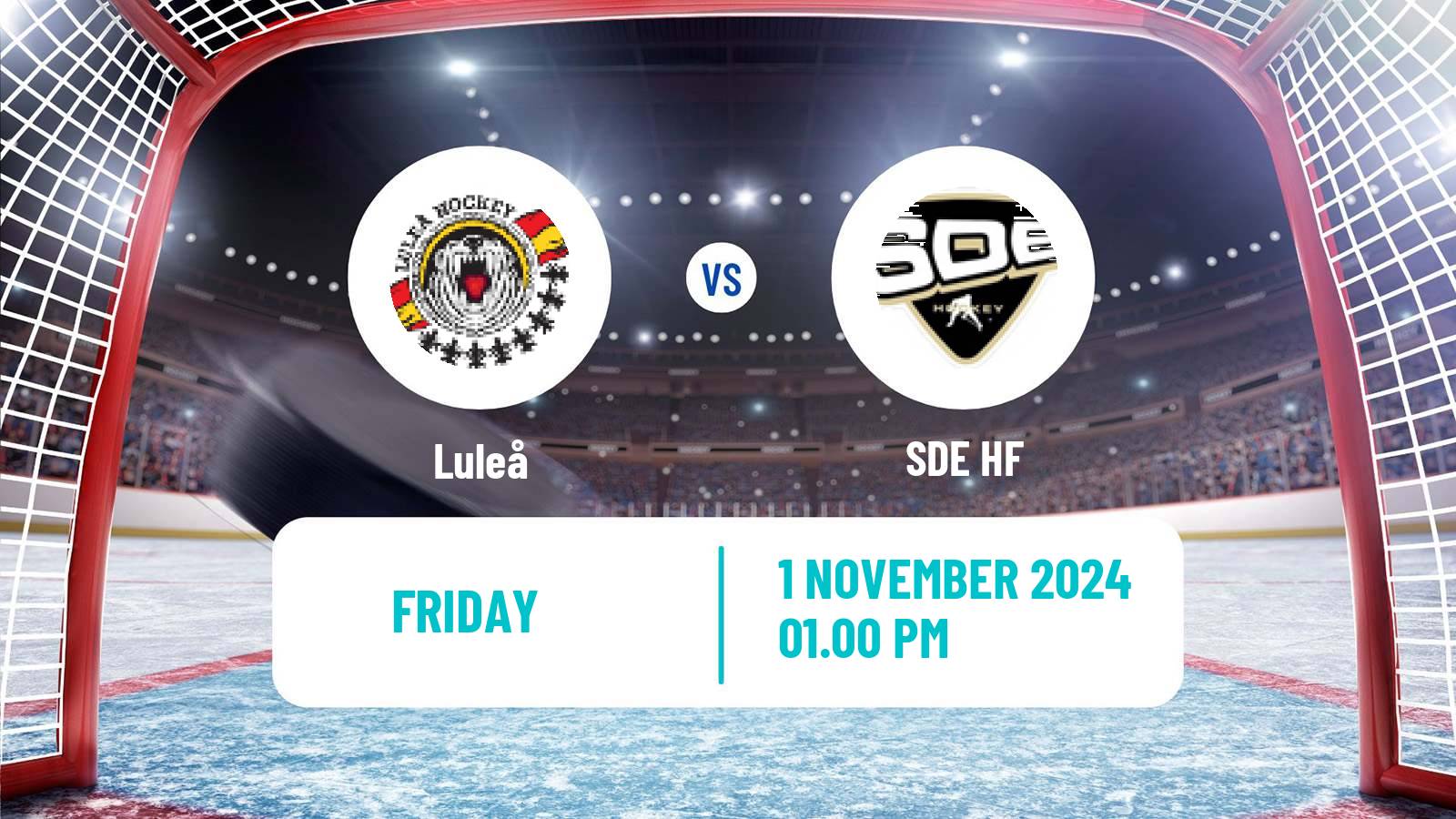 Hockey Swedish SDHL Women Luleå - SDE HF