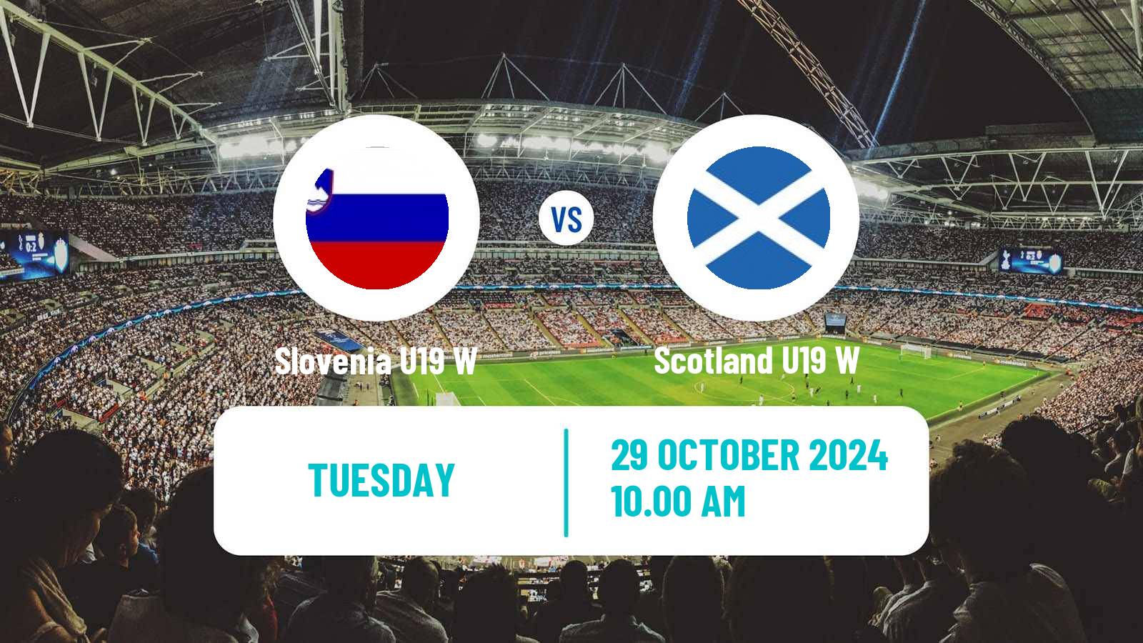 Soccer Friendly International Women Slovenia U19 W - Scotland U19 W