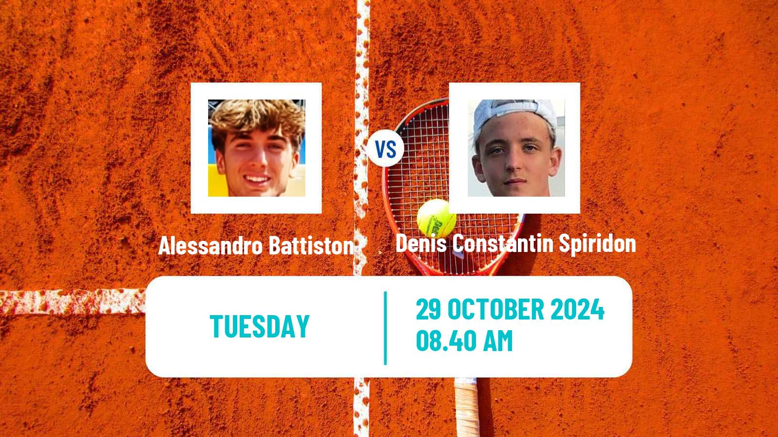 Tennis ITF M15 Selva Gardena Men Alessandro Battiston - Denis Constantin Spiridon