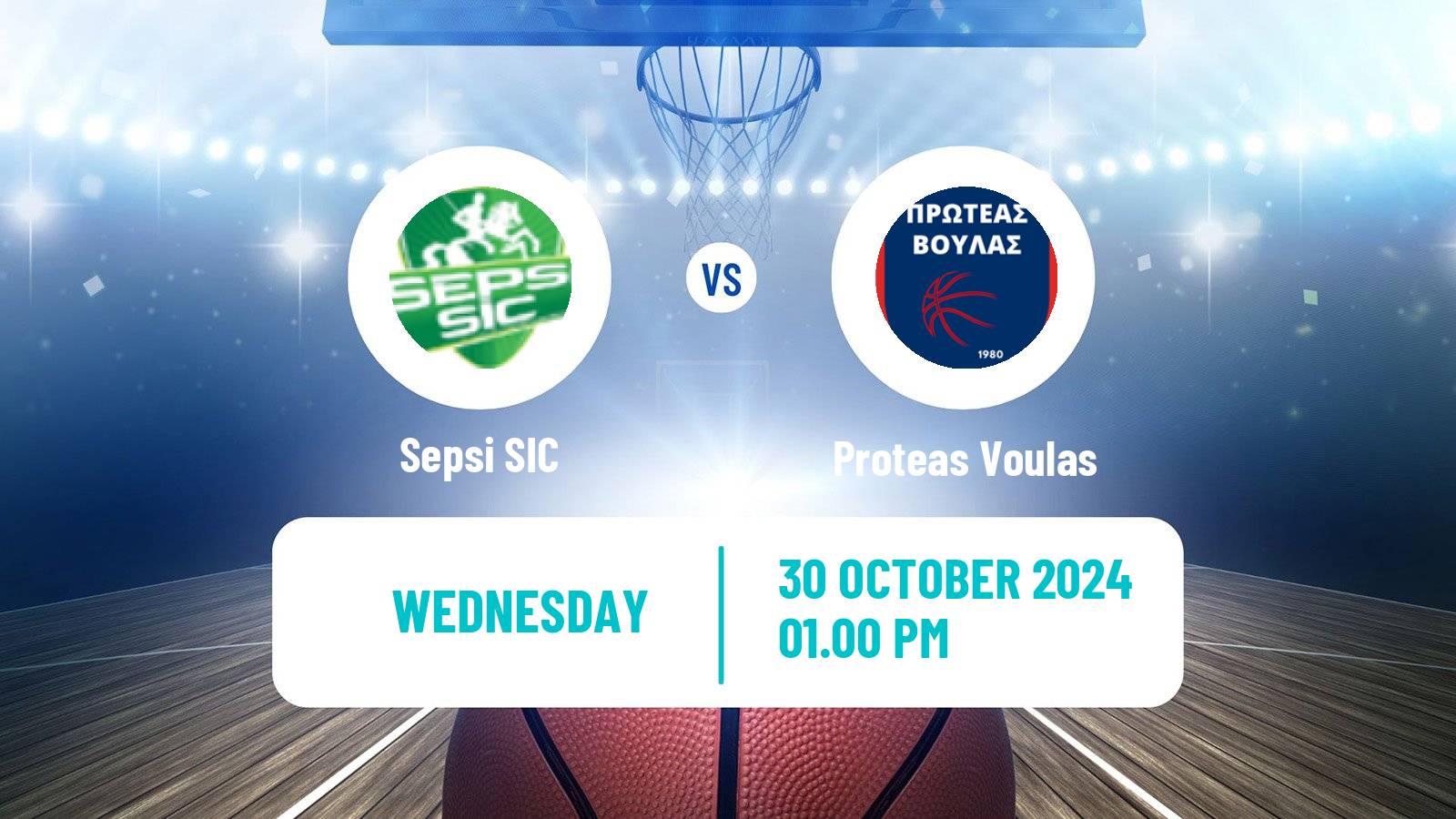 Basketball Eurocup Women Sepsi SIC - Proteas Voulas