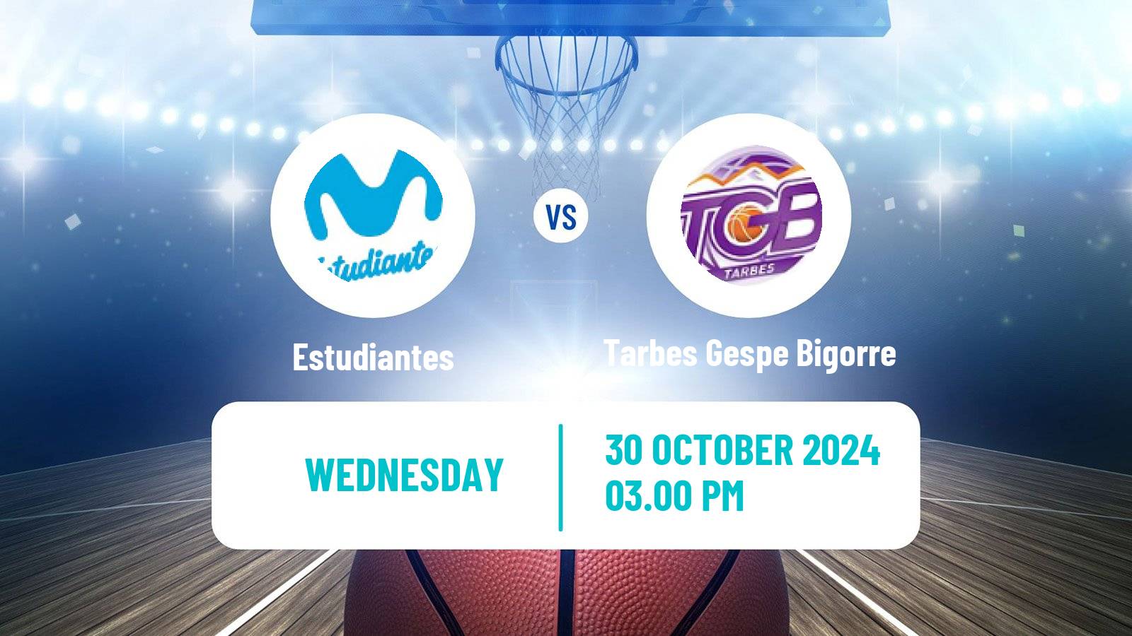 Basketball Eurocup Women Estudiantes - Tarbes Gespe Bigorre