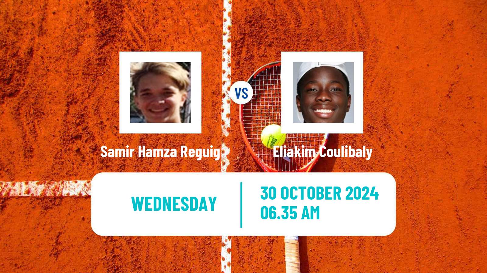 Tennis Brazzaville Challenger Men Samir Hamza Reguig - Eliakim Coulibaly