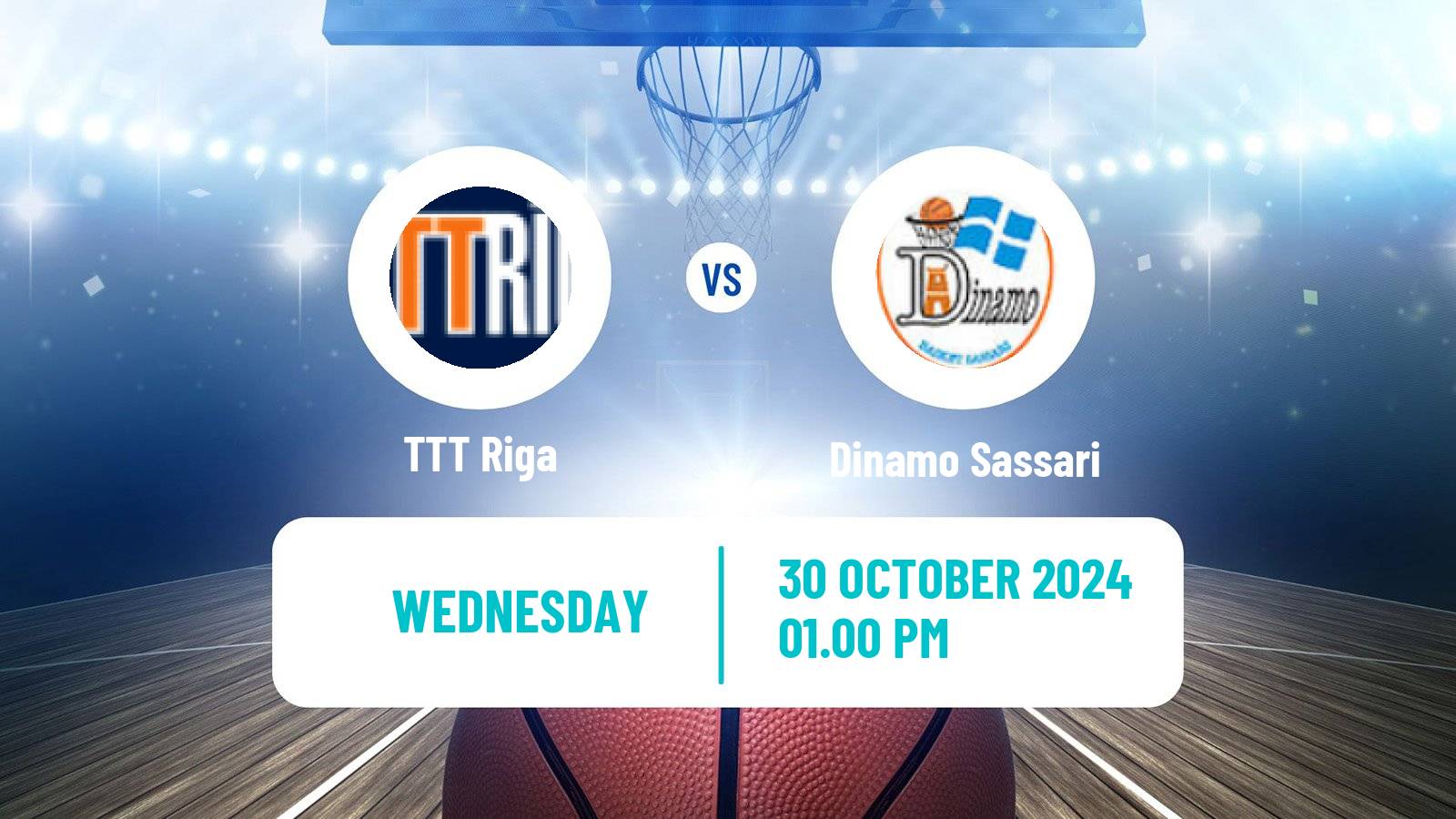 Basketball Eurocup Women TTT Riga - Dinamo Sassari