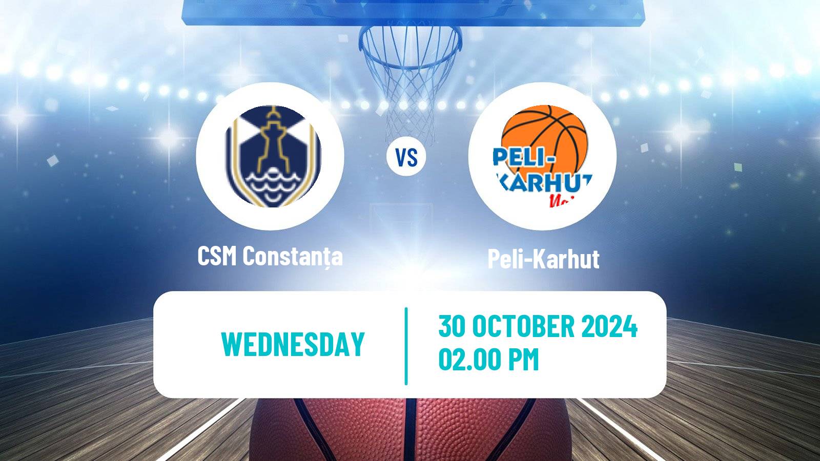 Basketball Eurocup Women CSM Constanța - Peli-Karhut