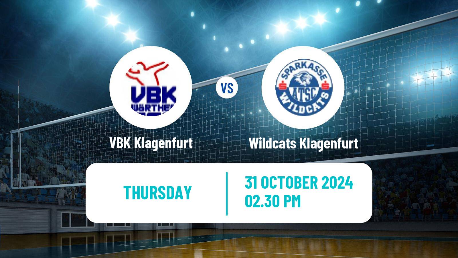 Volleyball Austrian Cup Volleyball Women VBK Klagenfurt - Wildcats Klagenfurt