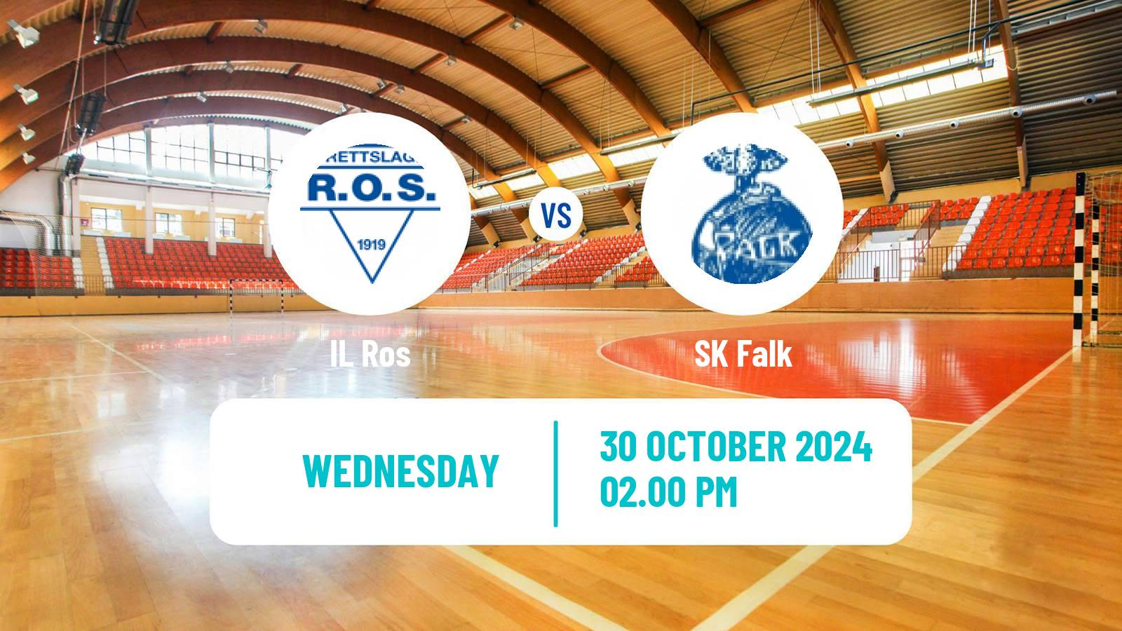 Handball Norwegian 1 Division Handball Ros - Falk