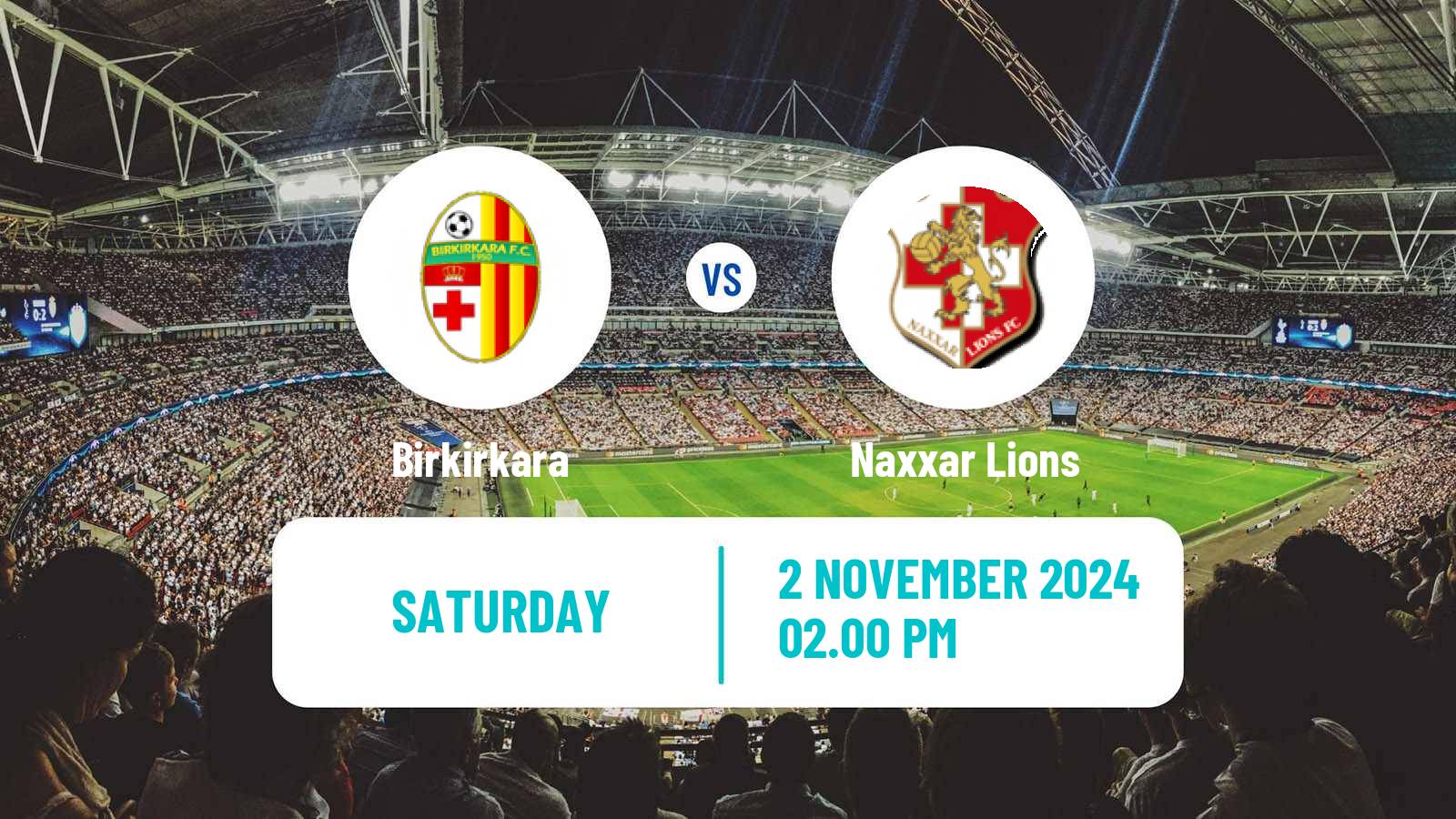 Soccer Maltese Premier League Birkirkara - Naxxar Lions