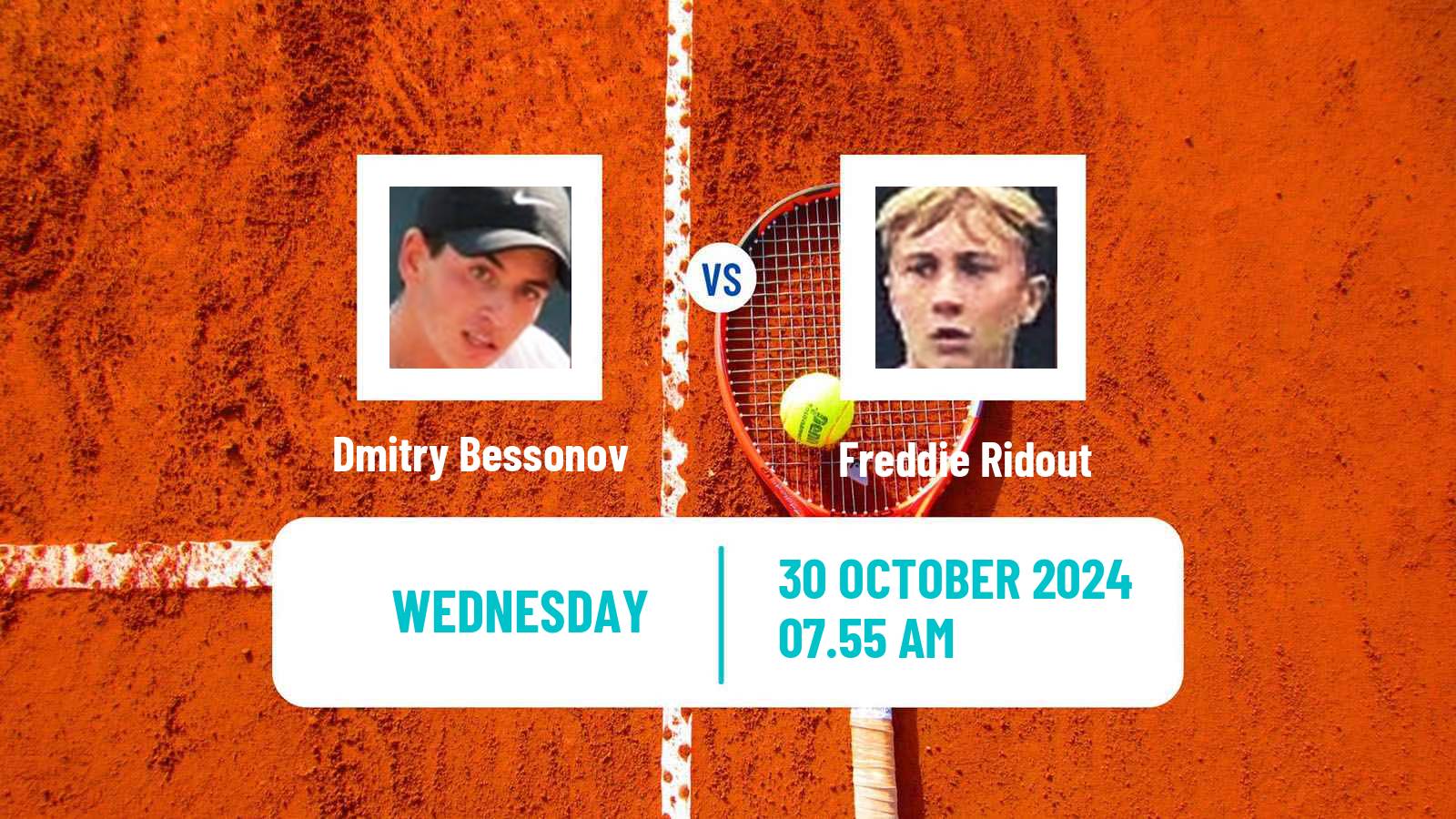 Tennis ITF M15 Sharm Elsheikh 14 Men Dmitry Bessonov - Freddie Ridout