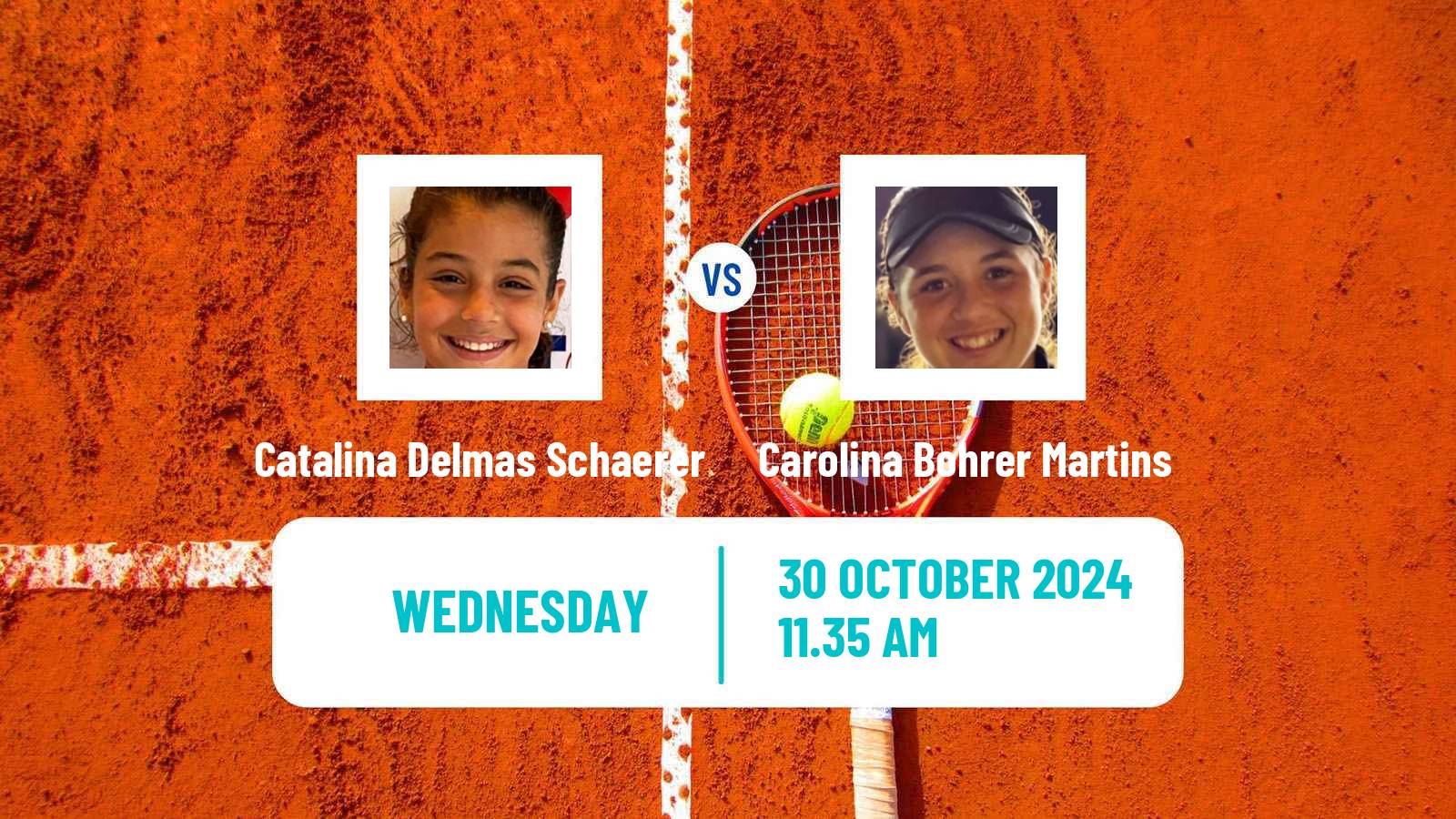 Tennis ITF W15 Luque Women Catalina Delmas Schaerer - Carolina Bohrer Martins