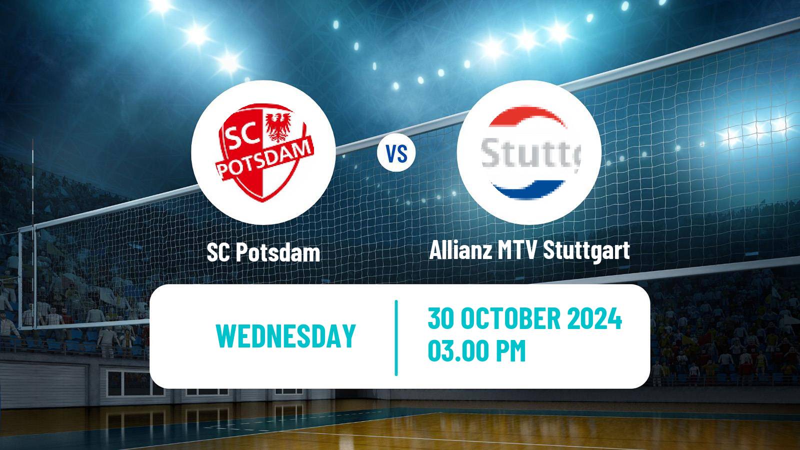 Volleyball German Bundesliga Volleyball Women Potsdam - Allianz MTV Stuttgart