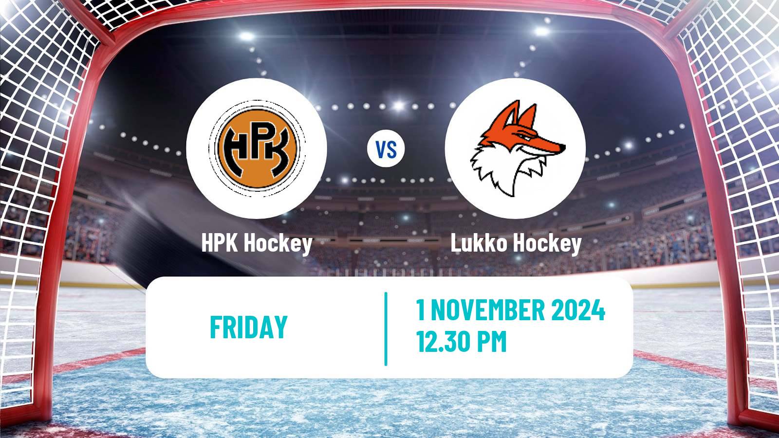 Hockey Finnish SM-liiga HPK - Lukko