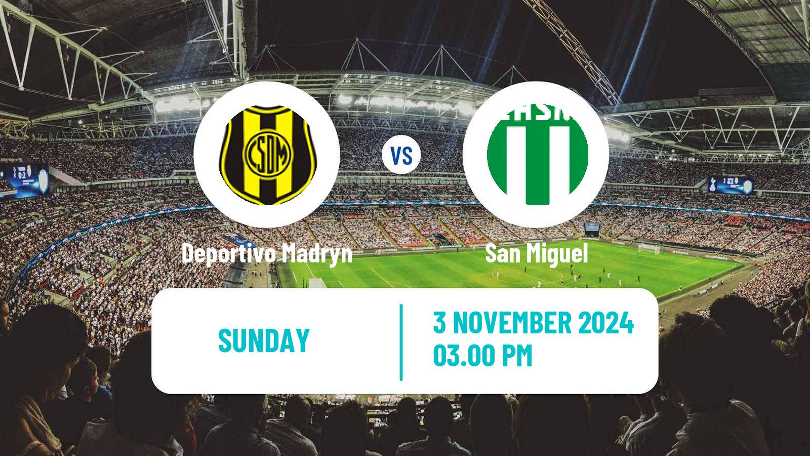 Soccer Argentinian Primera Nacional Deportivo Madryn - San Miguel