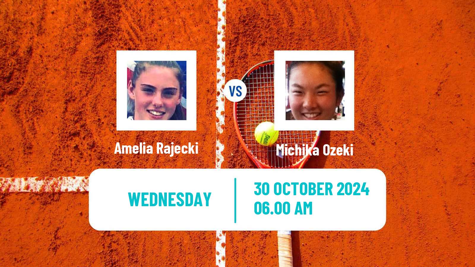 Tennis ITF W35 Loughborough 2 Women Amelia Rajecki - Michika Ozeki