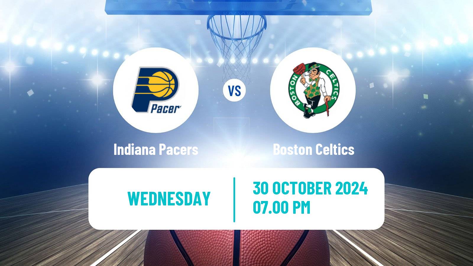 Basketball NBA Indiana Pacers - Boston Celtics