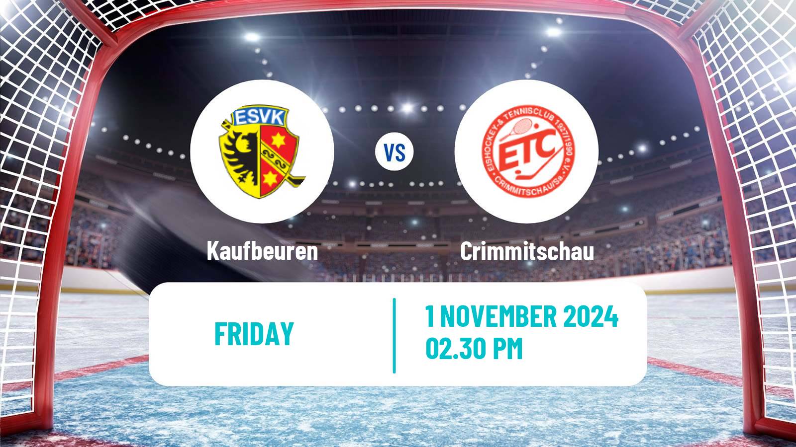 Hockey German DEL2 Kaufbeuren - Crimmitschau