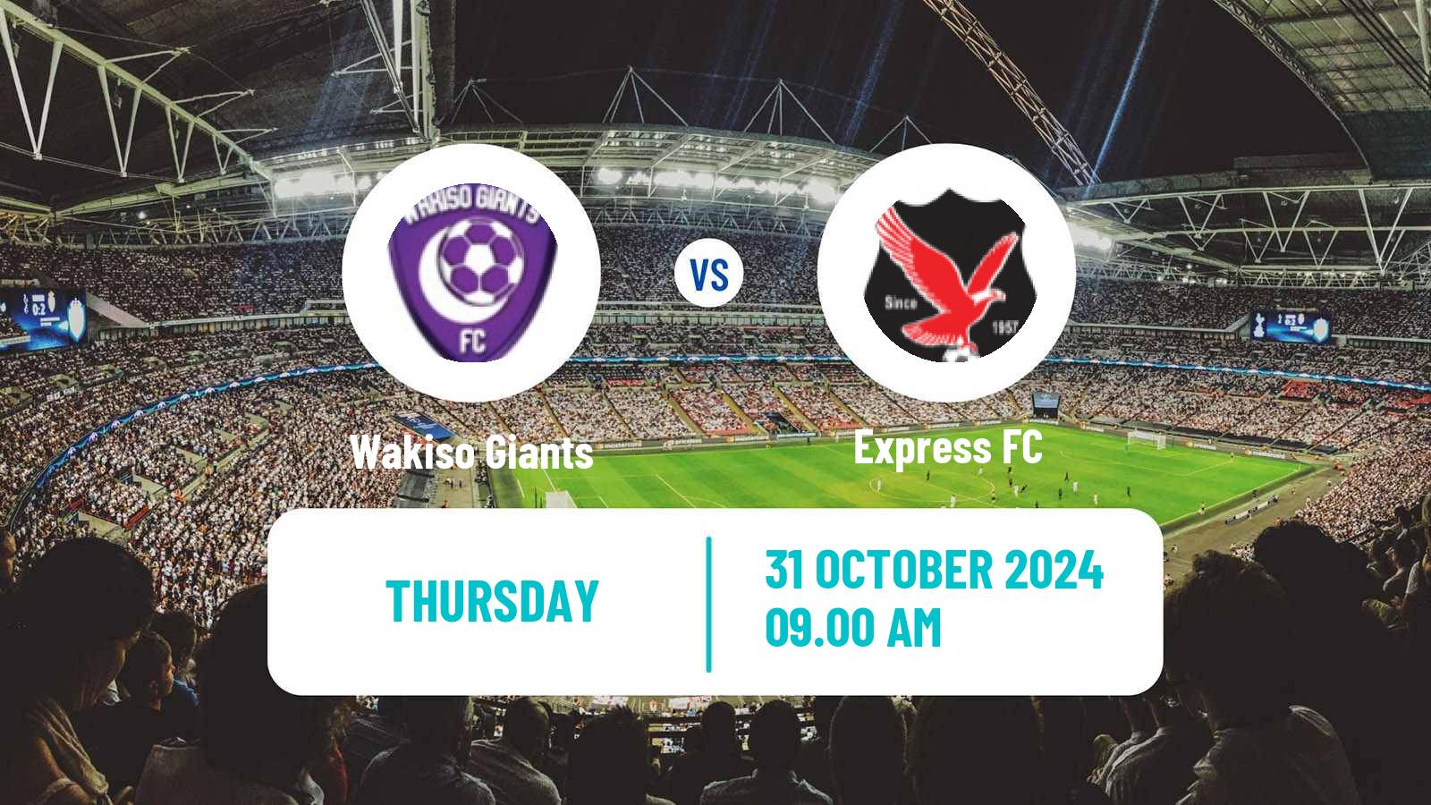 Soccer Ugandan Super League Wakiso Giants - Express