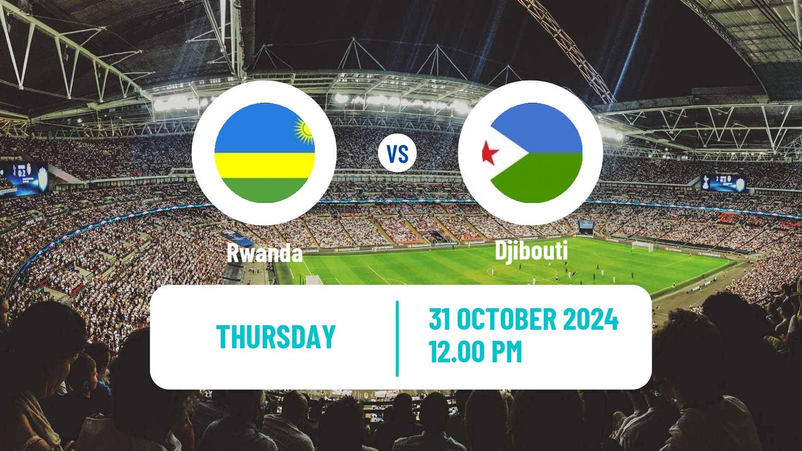 Soccer African Nations Championship Rwanda - Djibouti