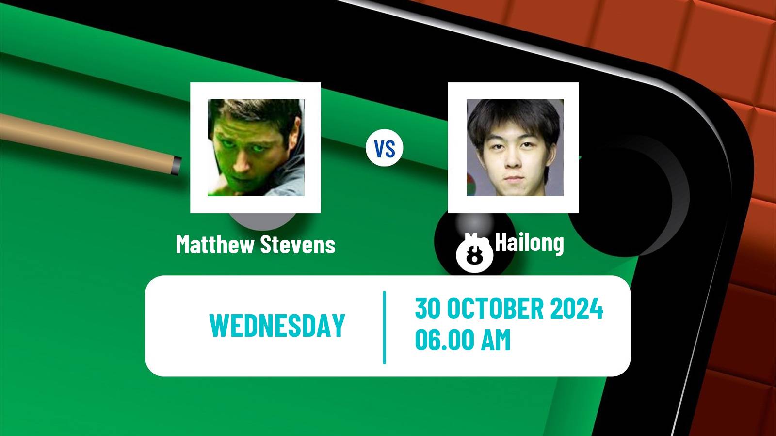 Snooker Scottish Open Matthew Stevens - Ma Hailong