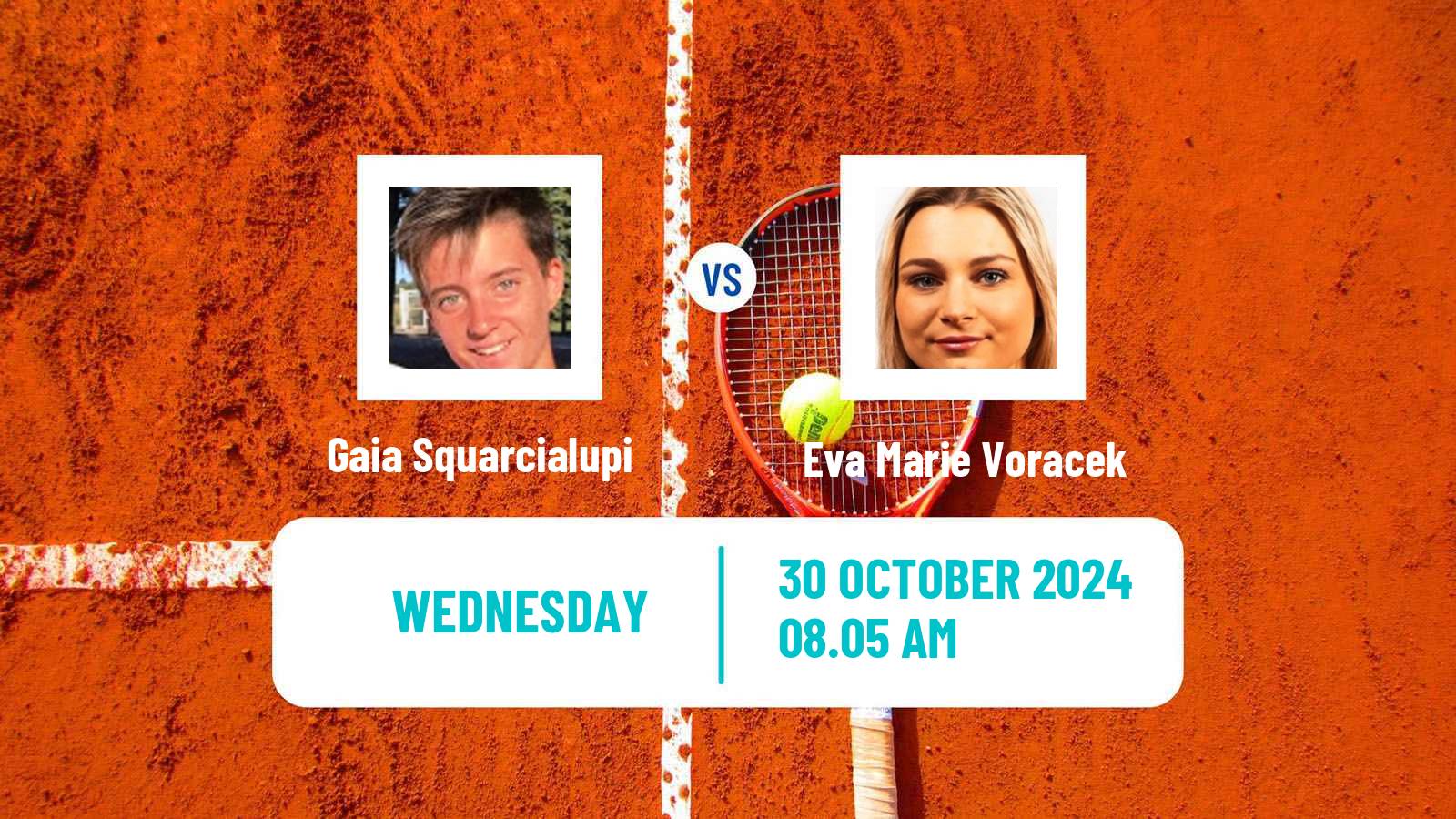 Tennis ITF W15 Heraklion 12 Women Gaia Squarcialupi - Eva Marie Voracek