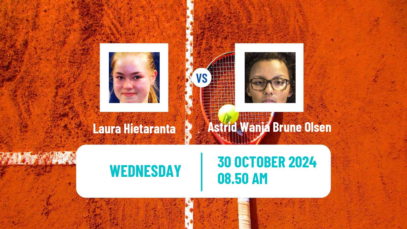 Tennis ITF W15 Heraklion 12 Women Laura Hietaranta - Astrid Wanja Brune Olsen