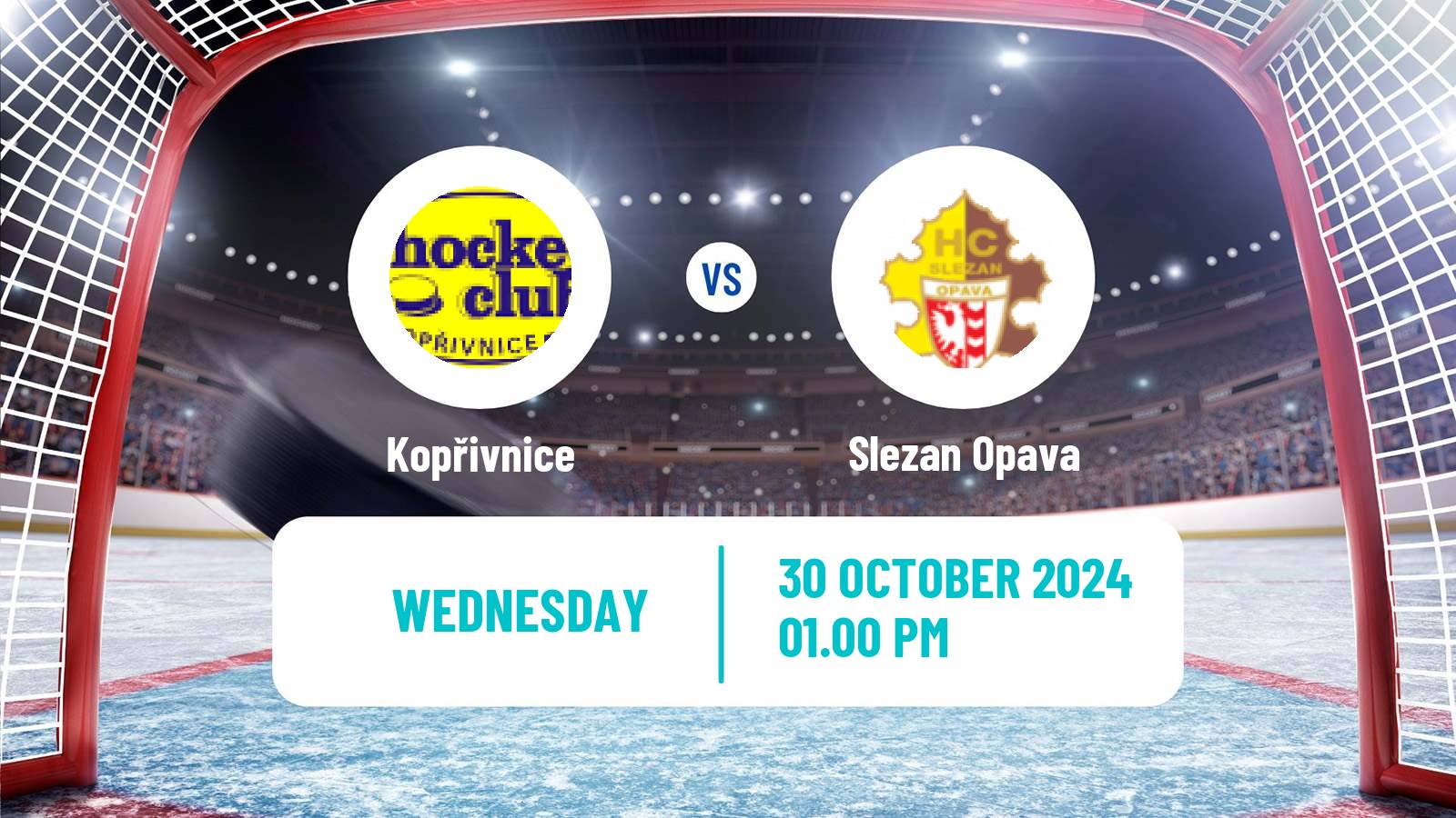 Hockey Czech 2 Liga Hockey East Kopřivnice - Slezan Opava