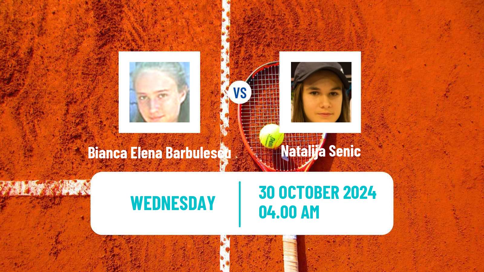 Tennis ITF W15 Heraklion 12 Women Bianca Elena Barbulescu - Natalija Senic