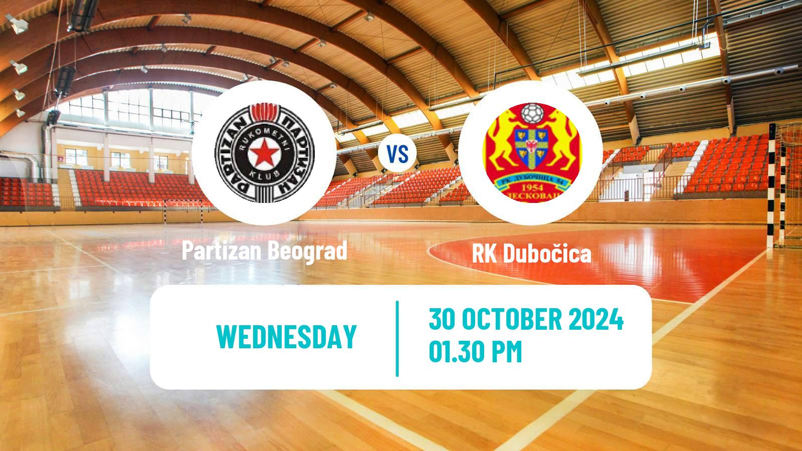 Handball Serbian Superliga Handball Partizan Beograd - Dubočica