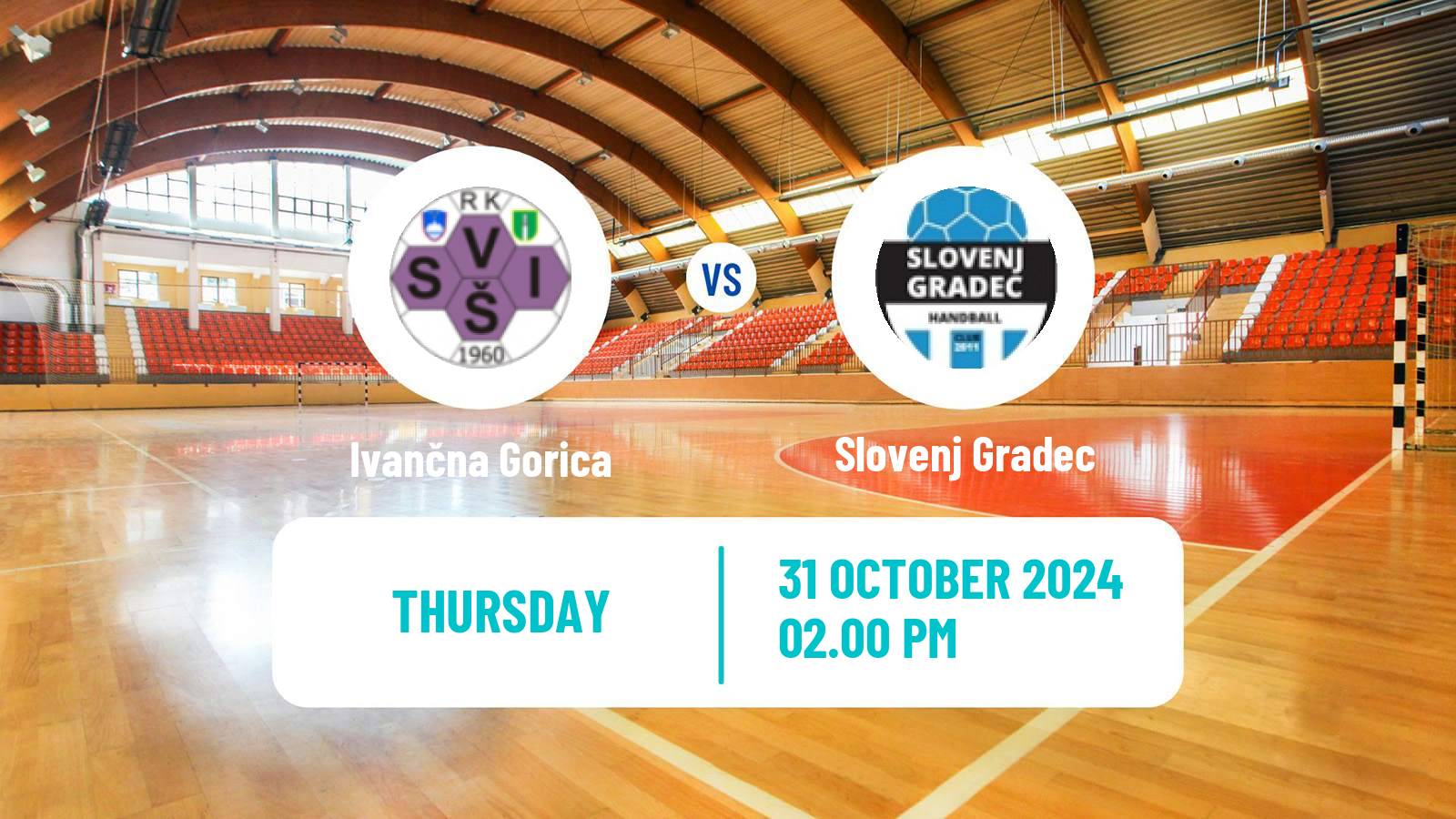 Handball Slovenian 1 NLB Liga Handball Ivančna Gorica - Slovenj Gradec